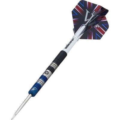 Sada steel šípok Unicorn James Wade Two-Tone 23g, 90% wolfram
