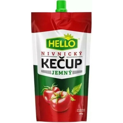Hello kečup jemný 200 ml