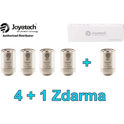 Joyetech Žhavící tělísko BF pro Cubis / eGo AIO SS316 0,6ohm 5ks – Zboží Mobilmania