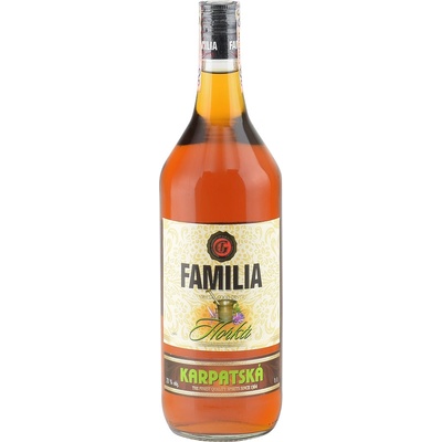 Familia Karpatská Horká 23% 1 l (čistá fľaša)