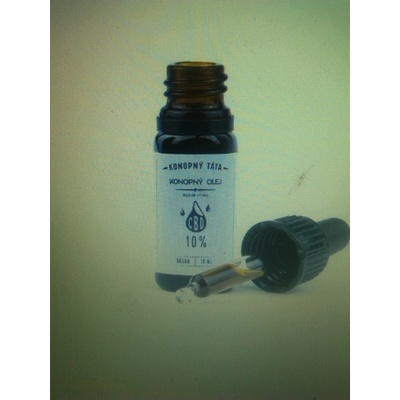 Konopný Táta CBD Konopný olej 10% 10 ml