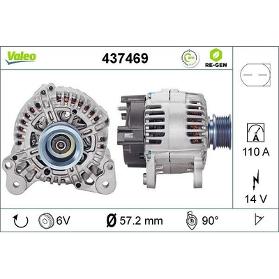 Generátor VALEO 437469