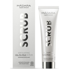 Madara Exfoliating Oil To Milk Scrub Hydrofilný pleťový peeling 60 ml