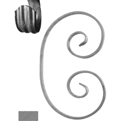 Céčko 12 x 6, 300 x 180 mm
