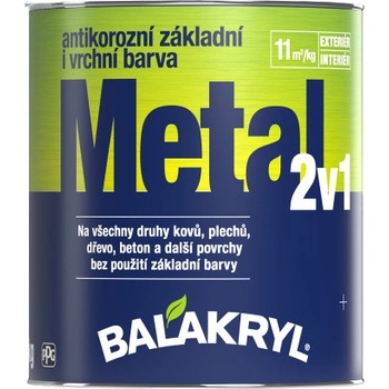 Balakryl Metal 2v1 0,7 kg Biela