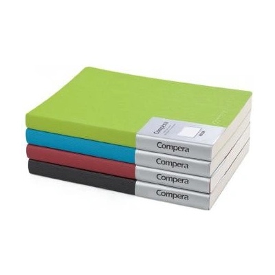 Compera Poznámkový blok 142 x 210 mm C8032 Černá