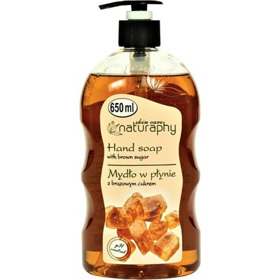 Naturaphy tekuté mydlo s hnedým cukrom 650 ml