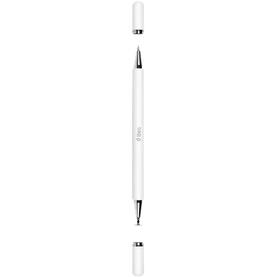 Ttec Стилус ttec TouchPen S 2 in1 stylus - Бял