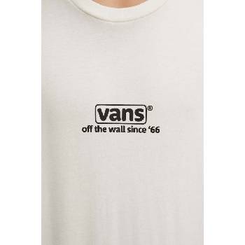 Vans Памучна тениска Vans в бежово с принт VN000HFFFS81 (VN000HFFFS81)