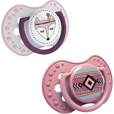 LOVI Indian Summer 18+ m биберон Girl 2 бр