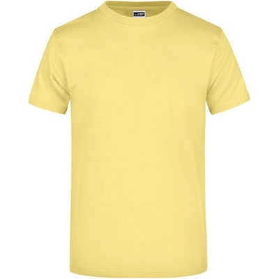 James & Nicholson tričko JN002 light yellow