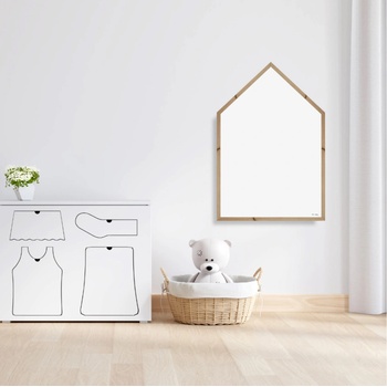 Toptabule.sk MTDPR Magnetická tabuľa Domček 150 x 100 cm