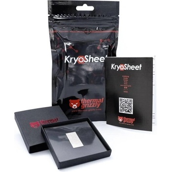 Image 1 of Thermal Grizzly Термопроводящ пад Thermal Grizzly KryoSheet, 24 х 12 х 0.2 mm (TG-KS-24-12)