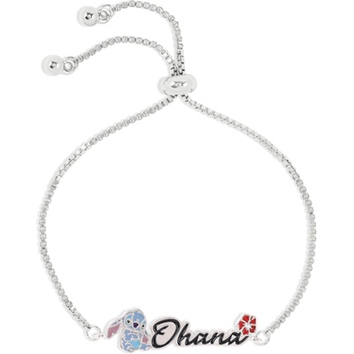 Disney dětský náramek s přívěskem Stitch a nápisem "OHANA" BF00662RL.PA
