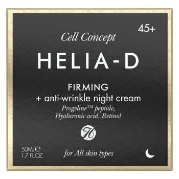 Helia D Cell Concept spevňujúci nočný krém proti vráskam 45+ 50 ml