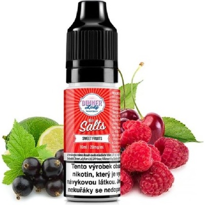 Dinner Lady Nic. Salts Sweet Fruits 10 ml 20 mg