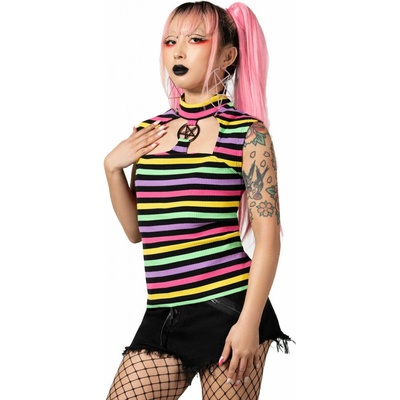 Killstar Rainbow Warrior Čierna