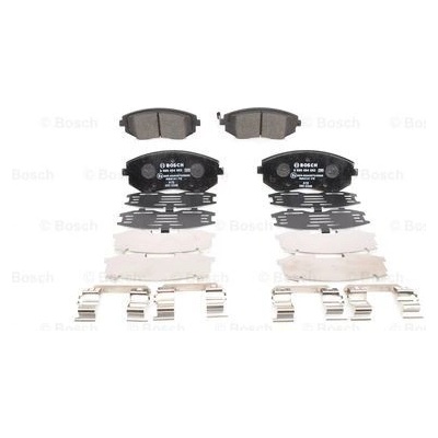 BOSCH Sada brzdových platničiek kotúčovej brzdy 0986494653