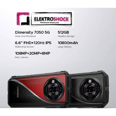 Doogee S118 Pro 5G Цвят: Черно