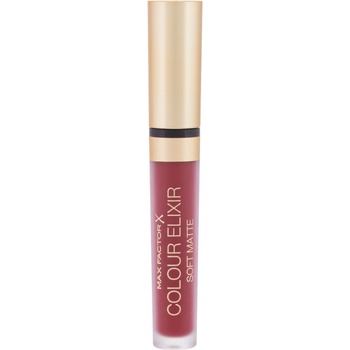 Max Factor Colour Elixir Soft Matte dlhotrvajúci tekutý rúž 035 Faded Red 4 ml