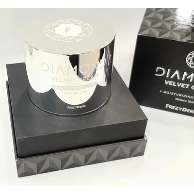 Frezyderm Хидратиращ крем против бръчки с естествени диамантени кристали Diamond Velvet , Frezyderm Diamond Velvet Cream Moisturizing for Mature Skin 50ml
