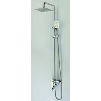 Inter Ceramic Душ система със смесител, пита, слушалка и шлаух ICT 6327 "АЛИС", Inter Ceramic (6327)