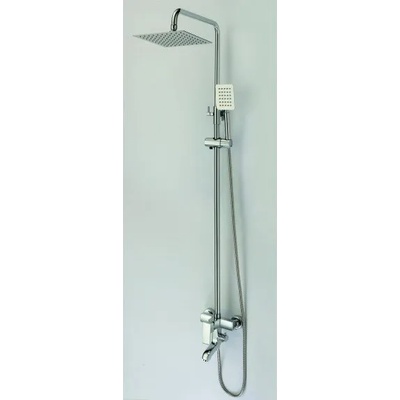 Inter Ceramic Душ система със смесител, пита, слушалка и шлаух ICT 6327 "АЛИС", Inter Ceramic (6327)