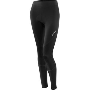 Löffler Дамски дълъг панталон за колоездене Löffler Women's Bike Long Tights Basic Gel Cycling bottoms - Black - размер 34 (EU) (155-1257-0111)