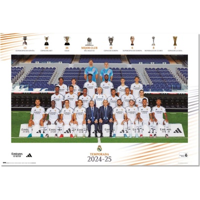 Grupo Erik Maxi plakát fotbalový tým 2024/2025, Real Madrid