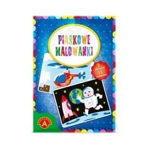 McQ by Alexander McQueen Sand Paintings - Astronaut and Helicopter ALEX