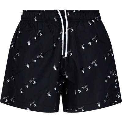 Off white Logo Allover Black