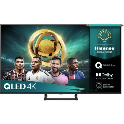 55 A7Q 4K Ultra HD 3840x2160 Quantum Dot Light Sensor HDR 10+ HLG Dolby Vision Dolby Atmos Smart TV Voice Control 2x10 W + 20 W WiFi 5GHz WiFi Direct BT Anyview Cast 3xHDMI 2xUSB (55A7Q)