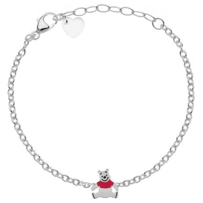 Disney oceľový náramok Medvedík Pú B600655L-55.CS