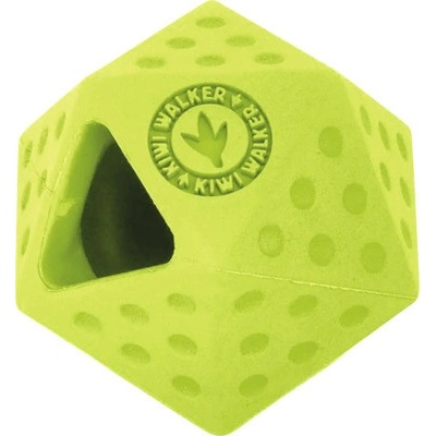 Kiwi Walker Icosaball gumová s otvorem 9 cm zelená