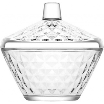 Cukornička ARTEMIS s vekom, sklo, číre, objem 330ml