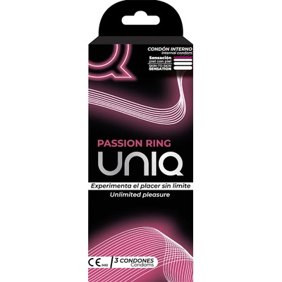 Uniq Sexy Hoop Female Condoms 3 pack