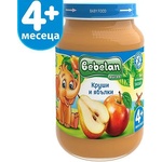 Bebelan пюре ябълки и круша - 190 г (1175)