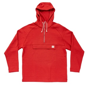 Devold Суитшърт с качулка Devold Archive Anorak english red L