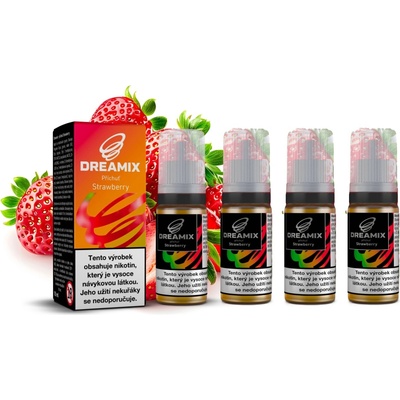 Dreamix Strawberry 4 x 10 ml 6 mg