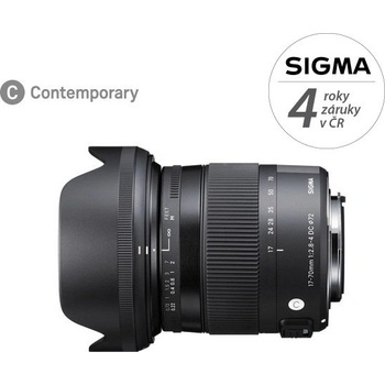 SIGMA 17-70mm f/2.8-4 DC OS HSM Contemporary Canon EOS