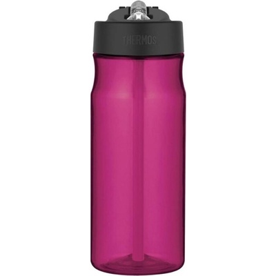 Thermos Спортна бутилка със сламка, 530 мл, тъмнорозова (320120)