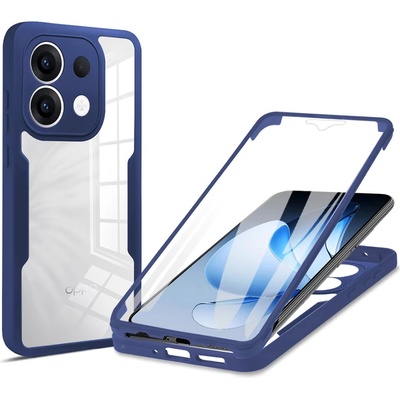 Techsuit ColorVerse 360 Series kryt + ochranné sklo pro Oppo Reno13 modrý