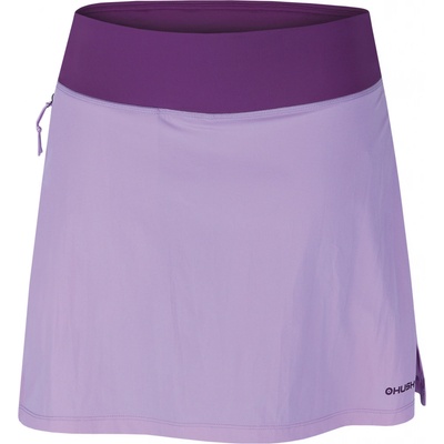 Husky dámska funkčná sukňa so šortkami Flamy purple