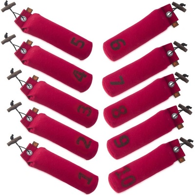 Firedog set 10x Štandard dummy 500 g číslované 1-10