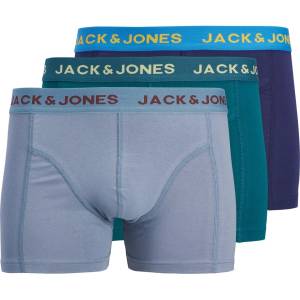 Jack and Jones Боксерки Jack and Jones Men's Logo Pack Trunk Underwear - Blue Depths