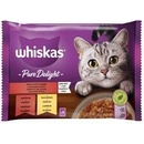 WHISKAS Pure Delight klasický výber v želé 4 x 85 g