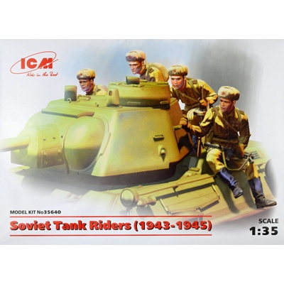 ICM Soviet Tank Riders 1943-1945 4 figúrky 1:35