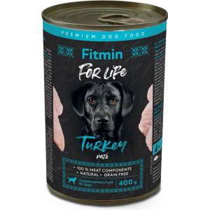 Dibaq Fitmin For Life Консервирано пуешко за кучета 400 g