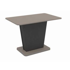 Bogdan Furniture Europe Трапезна маса lali 120, разтегателна, лате и черно