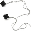 Foxette řetízkové chirurgická ocel Čtverec Černá JF_0403